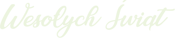Wesołych świąt